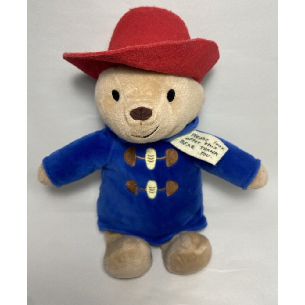 2022 Kohls Cares 14 In Paddington Bear Plush Blue Coat Red Hat Sewn in Eyes